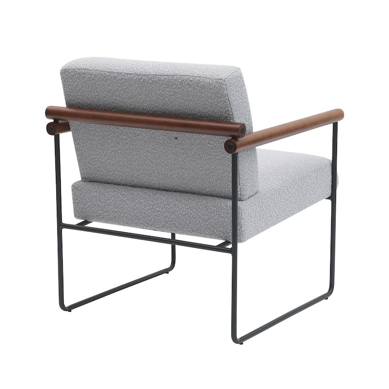 Mid-Century Modern Accent Chairs ,Modern Accent Chair,Chair with Soft Waist Cushion,Ergonomic Lounge Chairs