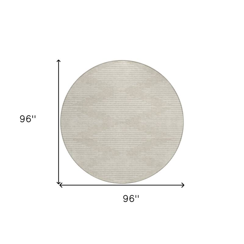 HomeRoots Geometric Transitional Rectangle Outdoor Rug
