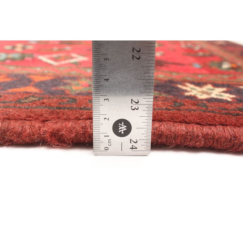 ECARPETGALLERY Hand-knotted Andelz Black Wool Rug - 4'3 x 6'6