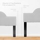 preview thumbnail 38 of 57, Dawn King/California King Performance Velvet Headboard