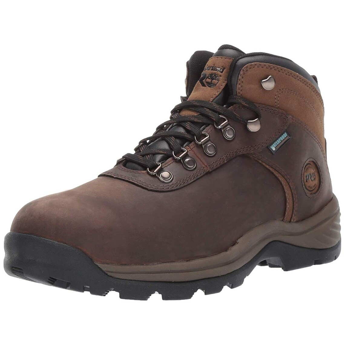 timberland pro men's flume mid steel toe waterproof industrial boot