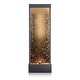 preview thumbnail 9 of 11, Mirror Waterfall-Bronze w/ Decorative Stones & Light