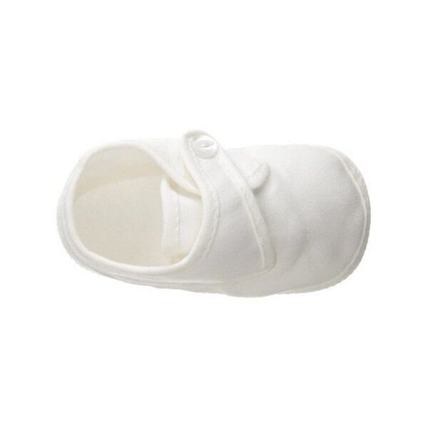 baby boy satin christening shoes