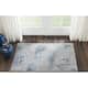 Copper Grove Oxford Floral Area Rug - Blue - 2'6" x 4'