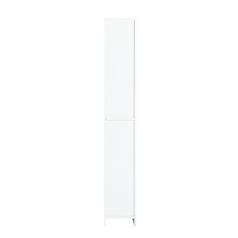 Floor Standing Narrow Corner Organizer Tall Bathroom Storage