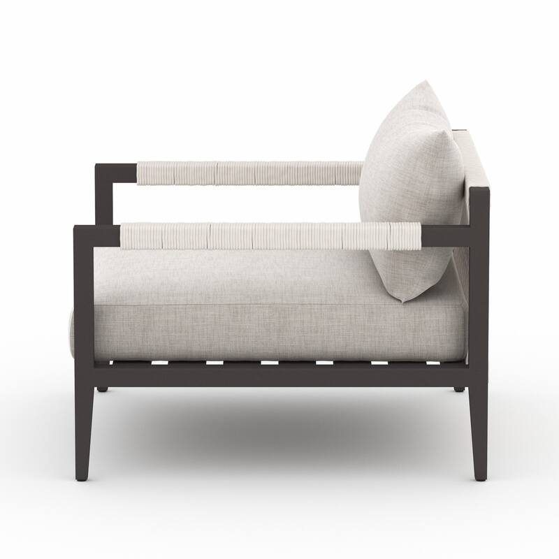 Atwood Outdoor Chair-Bronze - 33.0W x 34.25 x 30.0H