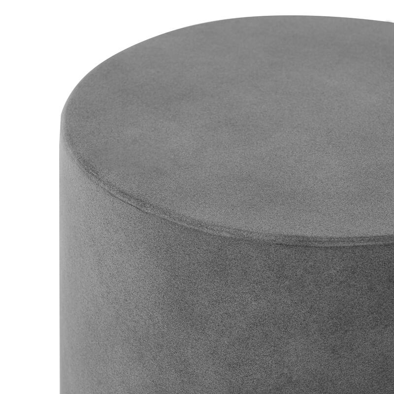 Christopher Knight Home - 15.75" Outdoor Contemporary Lightweight Concrete Side Table with Cylindrical Design