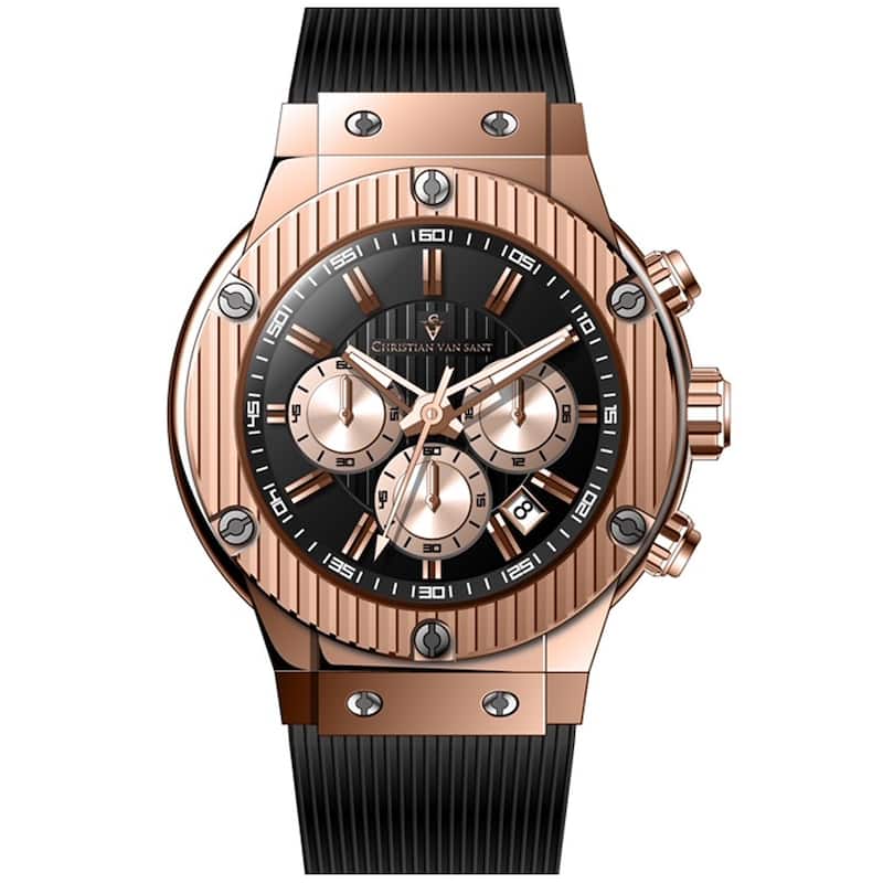 Christian Van Sant Men's Monarchy Red Dial Watch - CV8146 - 6 (36)