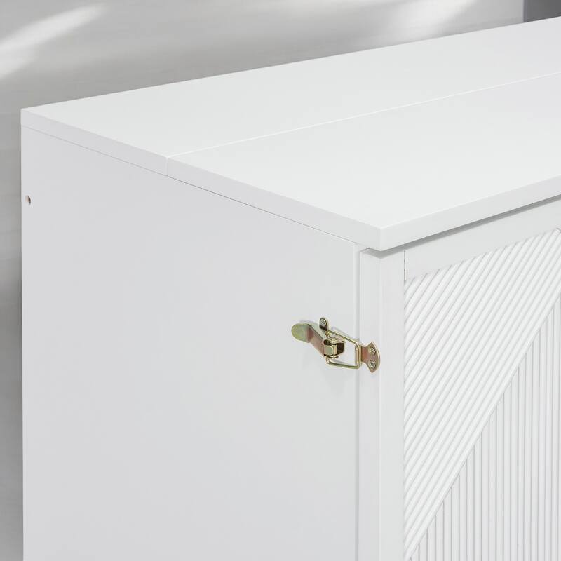 Full/Queen Size Murphy Bed Cabinet with USB Charging Ports, Power Outlets and Large Storage Drawer