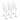 Majestic Gifts Inc. Glass Toasting Champagne Flutes-11 Oz.-Set/6-White