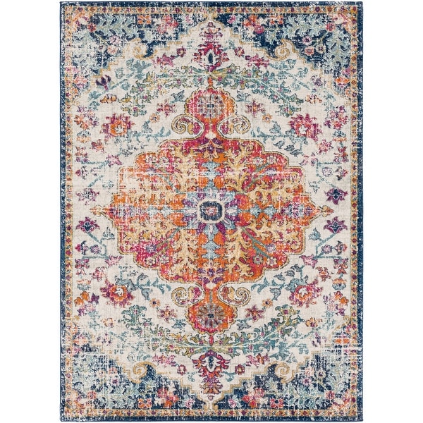 Caressa Vintage Boho Area Rug. Opens flyout.
