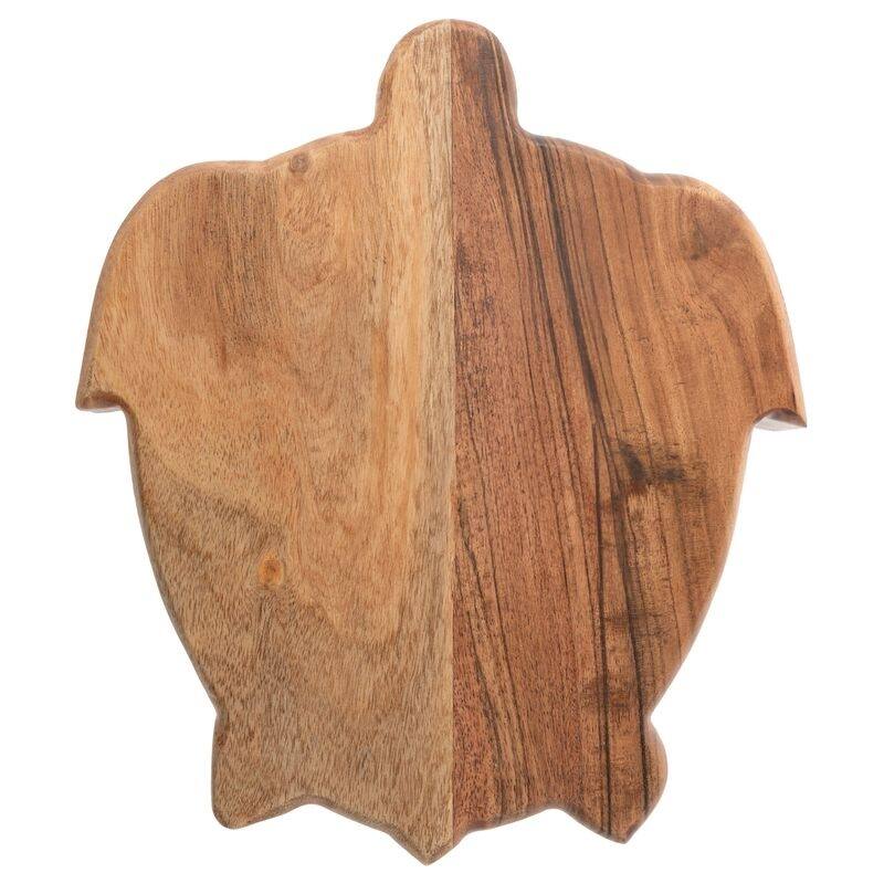 Wood Shaped Serving Bowl