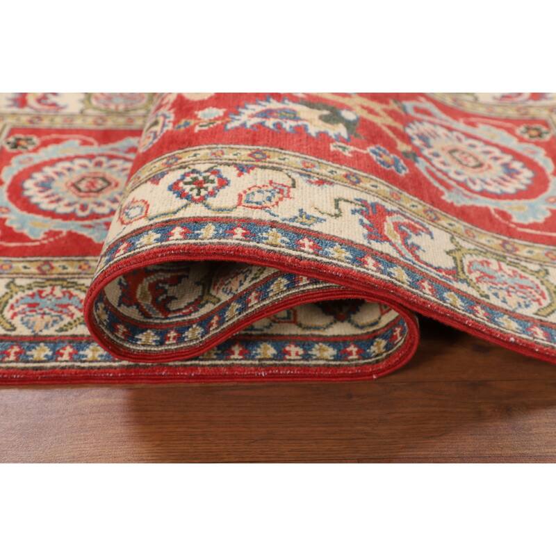 Kazak Oriental Runner Rug Handmade Wool Carpet - 2'1" x 5'9"