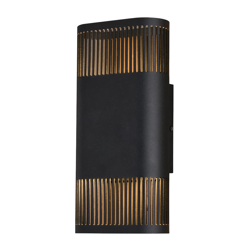 Vaxcel Lighting T0767 Skyline 2 Light 11" Tall LED Outdoor Wall Sconce