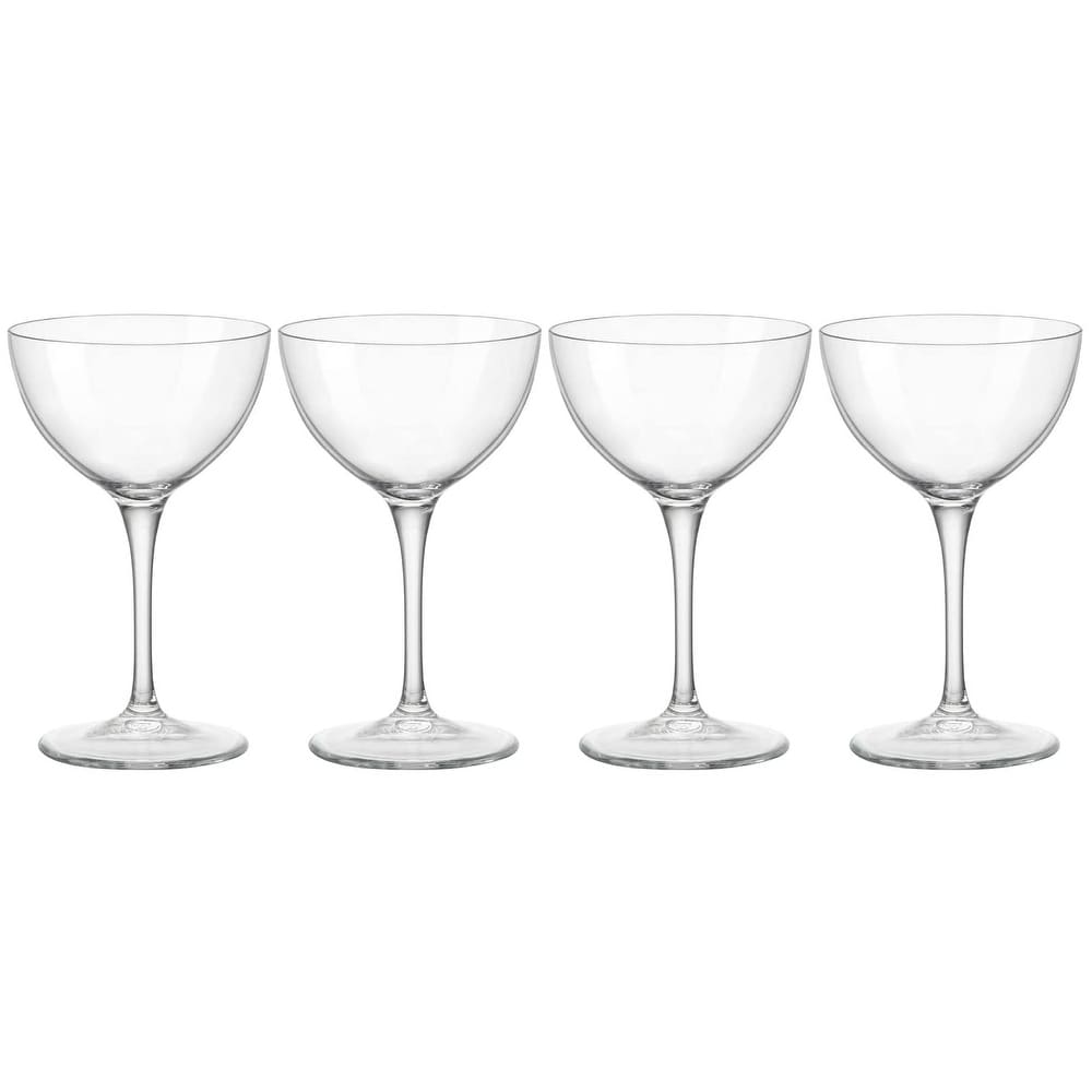 6.25 Tall Livogno Martini Glass on Hammered Stem, (Set of 4) - Bed Bath  & Beyond - 23111426