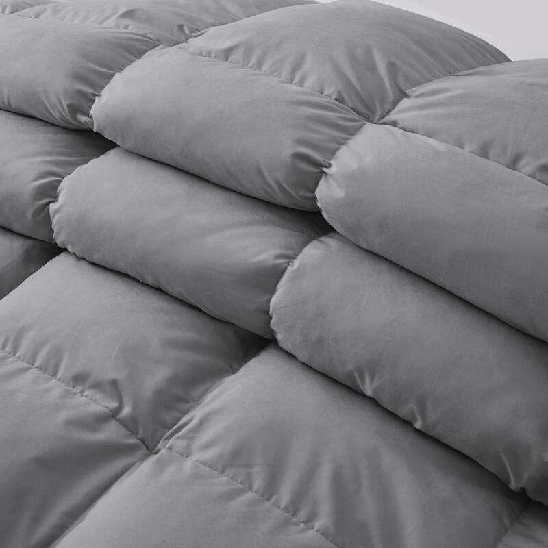 Premium White Feather Down Comforter Duvet Insert All Warmth Levels