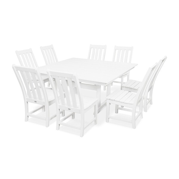 polywood vineyard 9 piece dining set