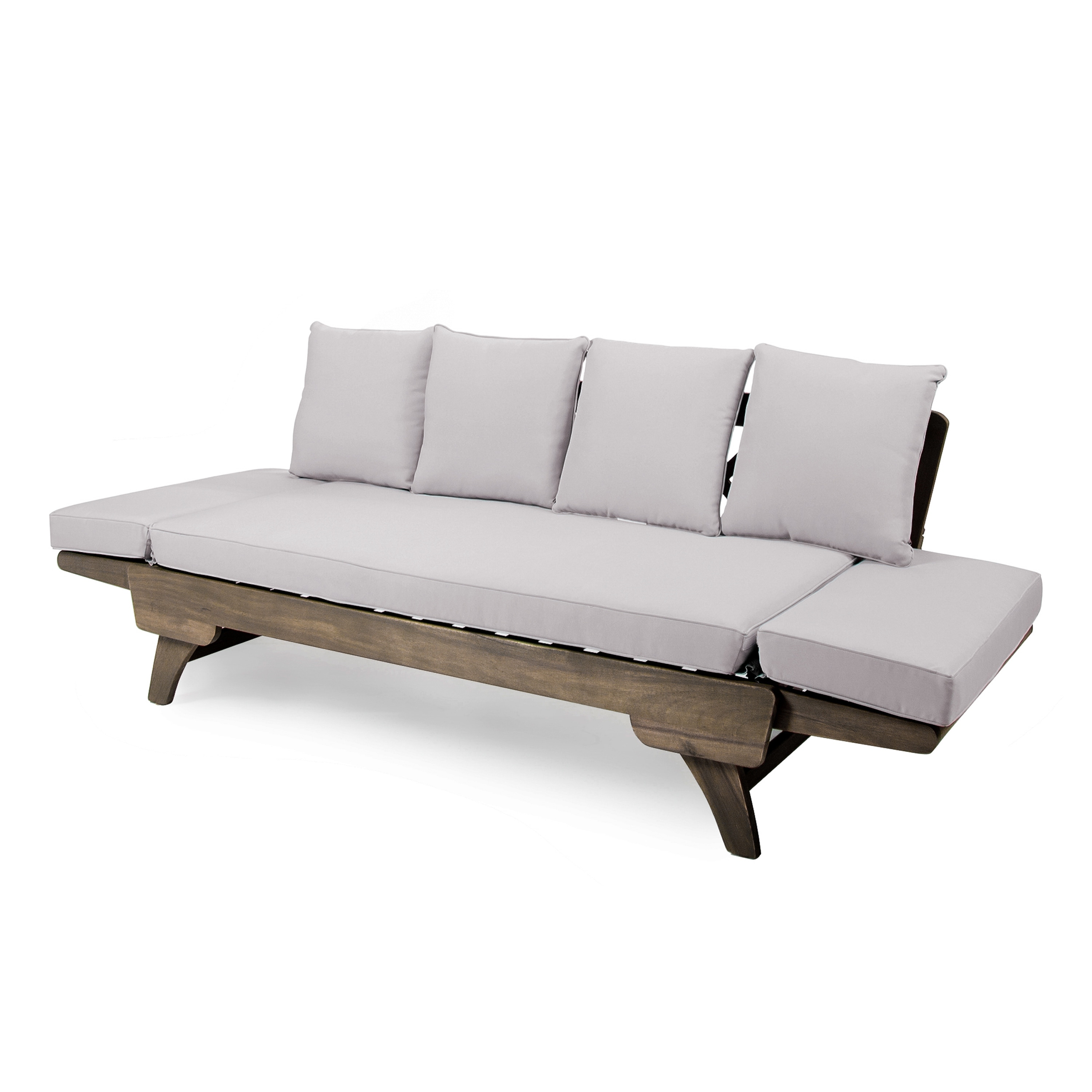 Ottavio Outdoor Daybed with Cushions by Christopher Knight Home