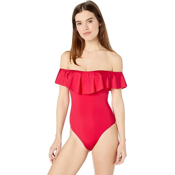 trina turk swim off the shoulder