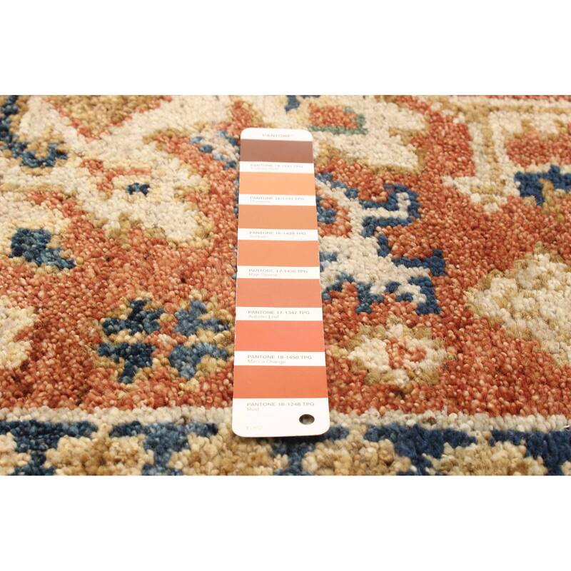 ECARPETGALLERY Hand-knotted Jules Serapi Copper Wool Rug - 5'4 x 8'0