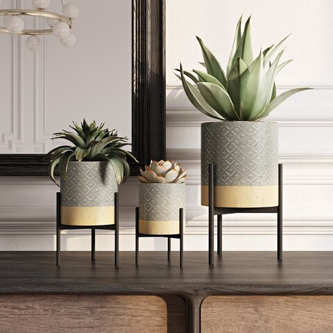 Everly Table Top Planters (Set of 3)