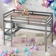 preview thumbnail 2 of 24, Twin Loft Bed with Built-in Desk and Bookcase