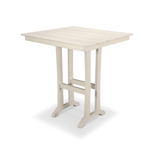 Shop Trex Outdoor Furniture Farmhouse 37 Bar Table Overstock 31272163