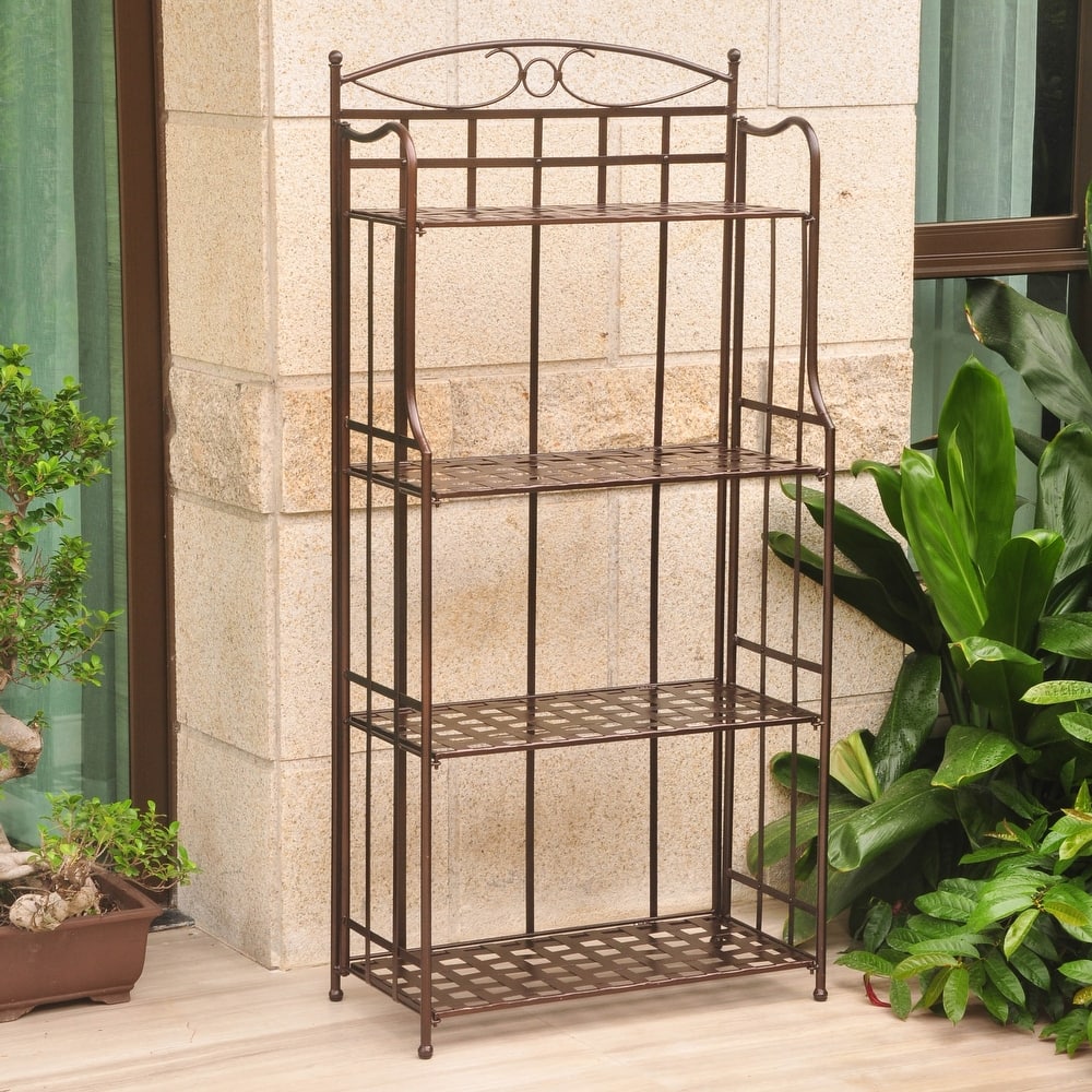 Santa Fe 4-Tier Bakers Rack