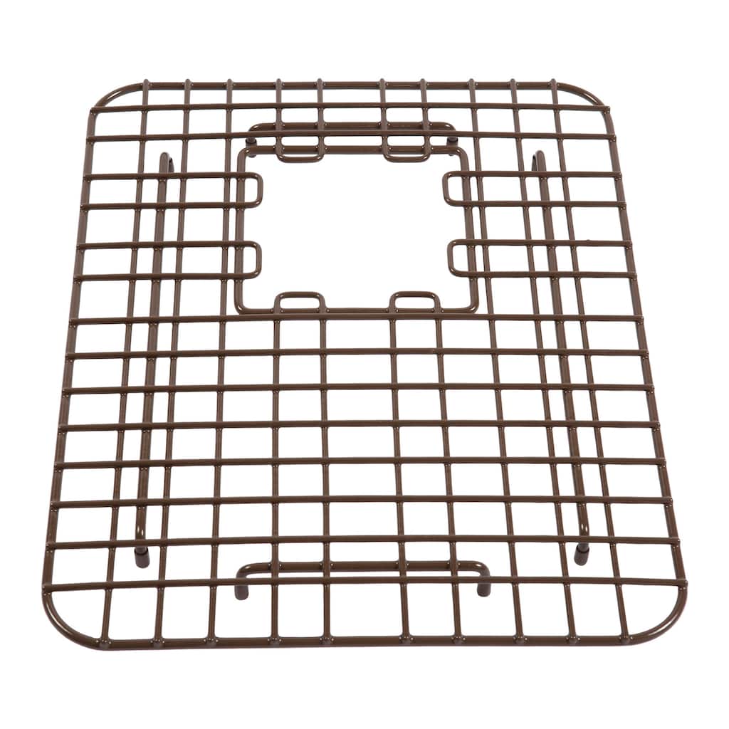 SinkSense Maybeck Antique Brown 16.25" x 12.5" Kitchen Sink Bottom Grid