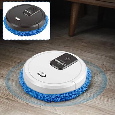 Dry And Wet Three In One Intelligent Sweeping Robot Rechargeable - 9.85"x9.85"x2.56"