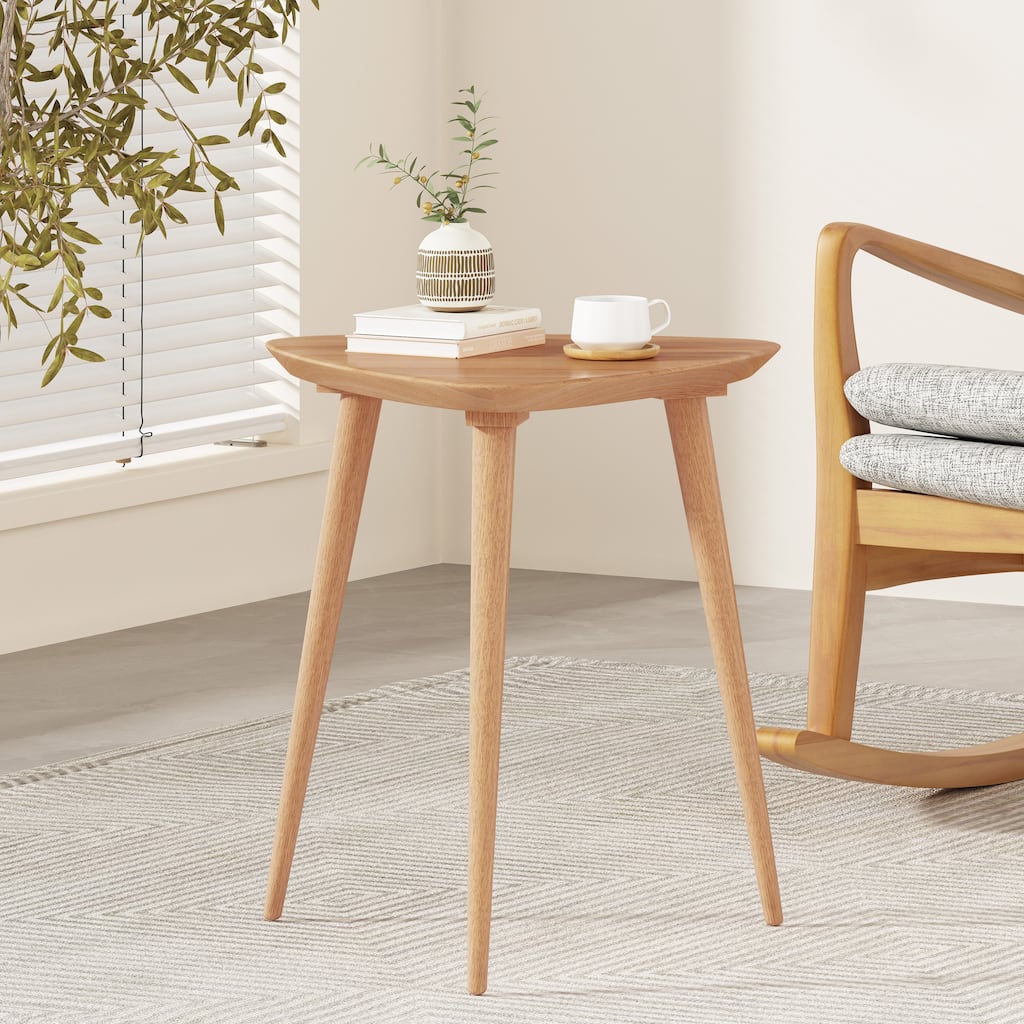 Naja Mid-Century Wood End Table by Christopher Knight Home - 20" L x 20" W x 22.75"H