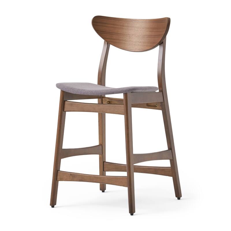 Carson Carrington Lund Wood 24-inch Counter Stool (Set of 2) by Christopher Knight Home