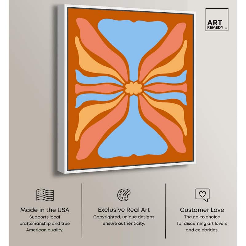 Conception de Fleurs Canvas by Art Remedy