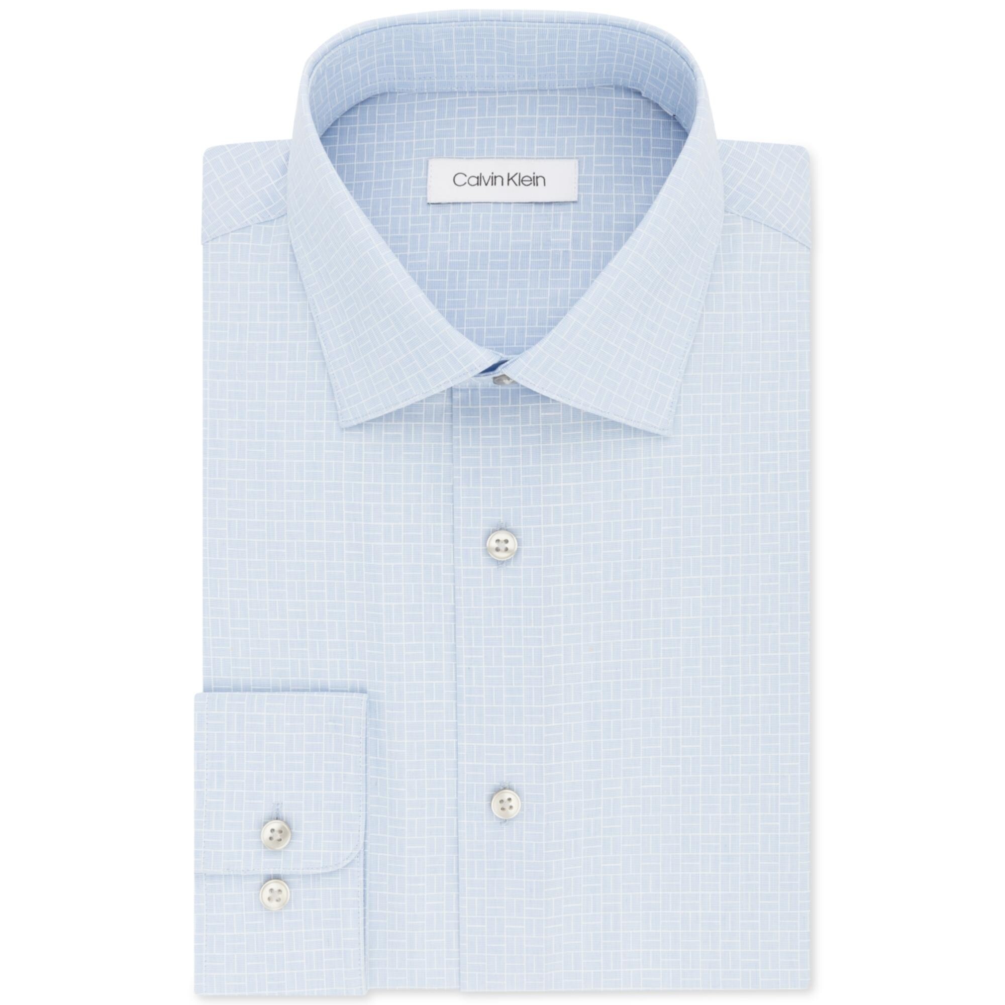 calvin klein men's button down shirt