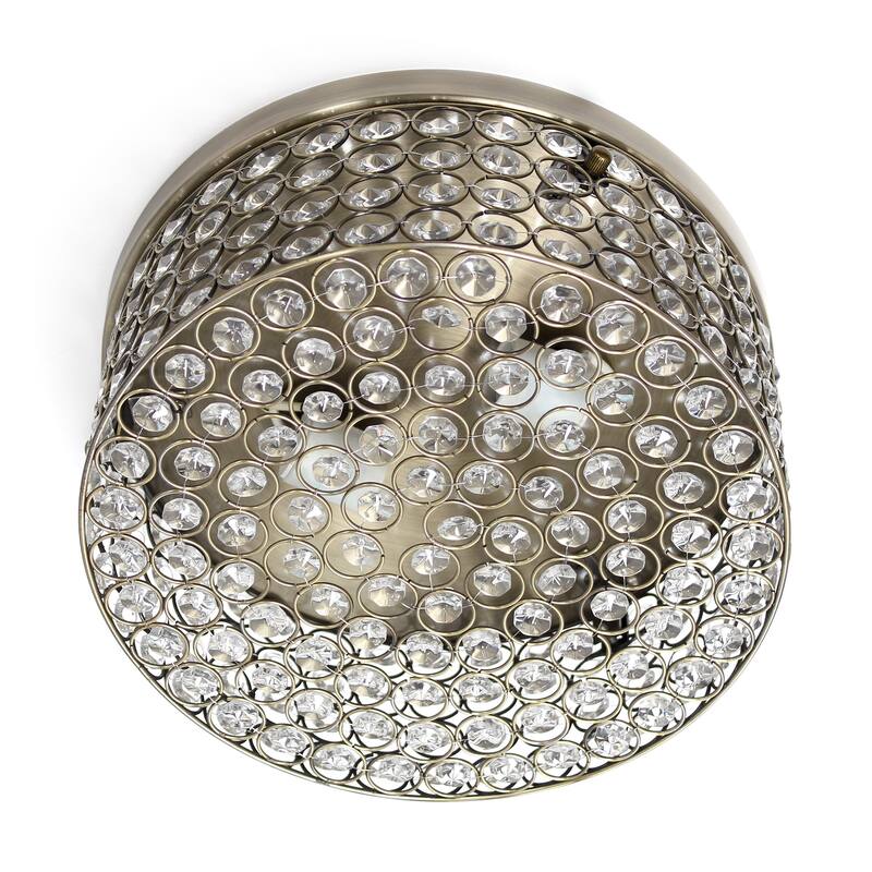 12" Elipse Round Flushmount - 12 x 12 x 5 in - 12 x 12 x 5 (L x W x H)