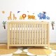 preview thumbnail 4 of 4, RoomMates Jungle Adventure Peel and Stick Wall Decals