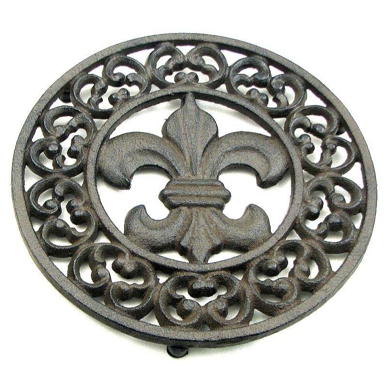 Fleur De Lis Trivet - 7 3/4
