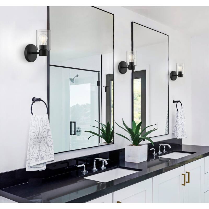 Westinghouse 6115500 Sylvestre 8" Tall Wall Sconce