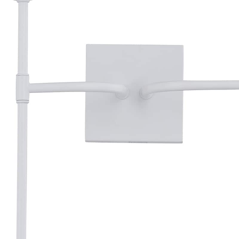 Tara Metal Wall Sconce, White