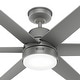 preview thumbnail 6 of 12, Hunter 60" Skysail Outdoor Ceiling Fan w/LED Light, Wall Control - Extreme Weather! - ENERGY STAR!