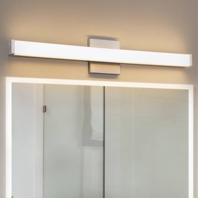 C Cattleya LED Vanity Bar Light Indoor Wall Sconce with Acrylic Shade