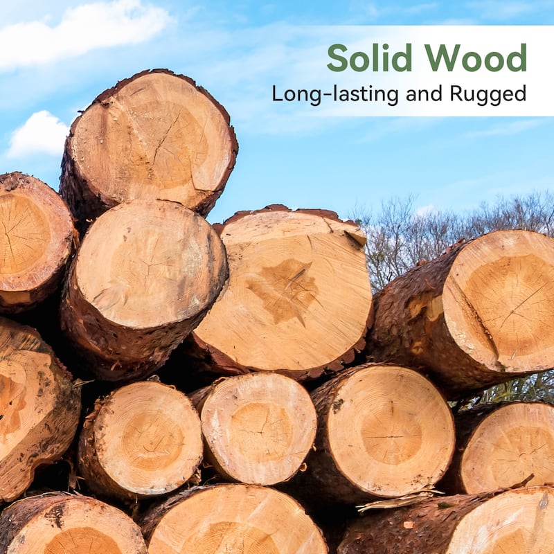 59.06" Solid Wood Bench for Entryway, Living Room