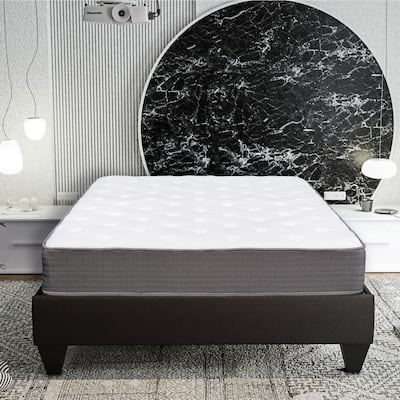 Plush 8" Pocket Spring Hybrid Gel Memory Foam Mattress in a Box