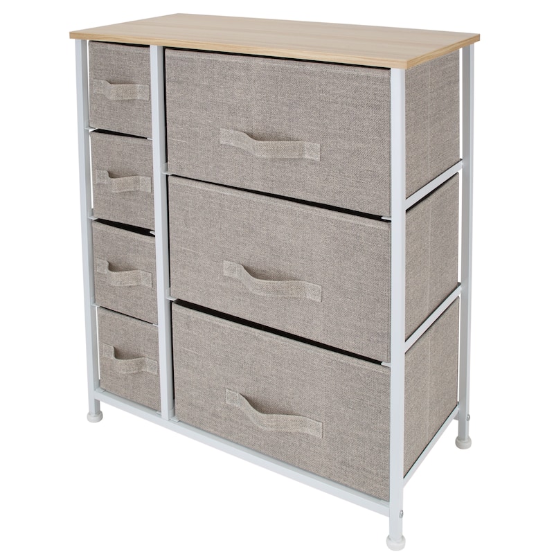 Simplify 7 Drawer Storage Dresser