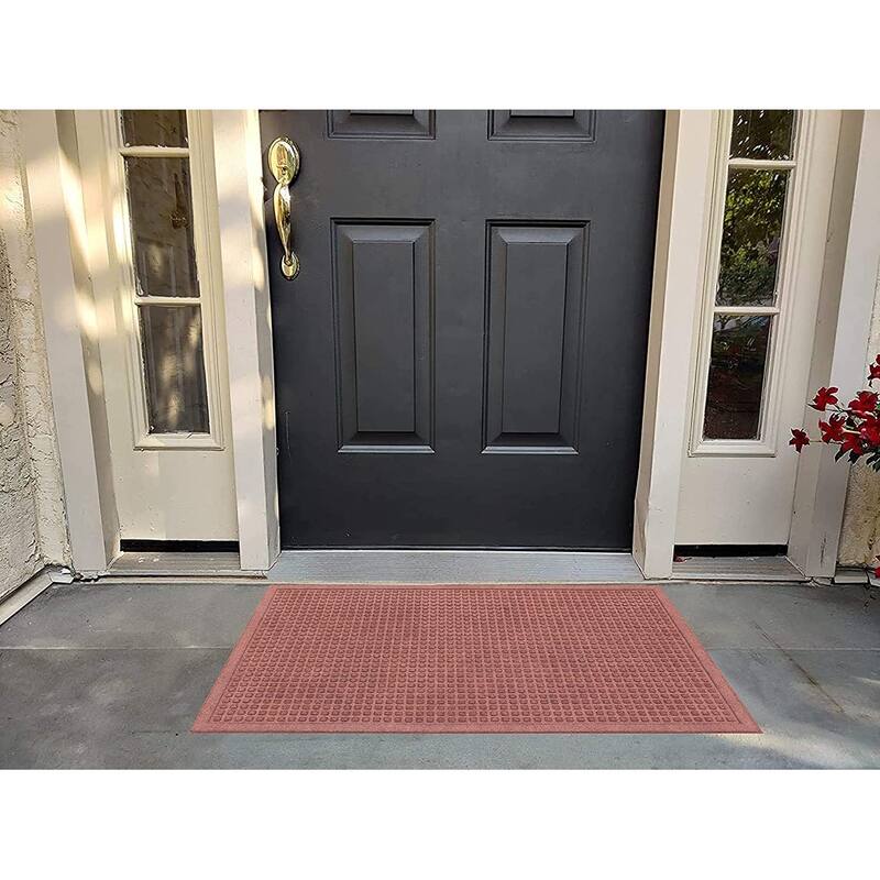 A1HC Heavy Duty Polypropylene Dirt Cleaning & Water Absorbing Doormat 24"X36"