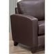 Bryce Italian Top Grain Leather Sofa Chairs Set - On Sale - Bed Bath ...