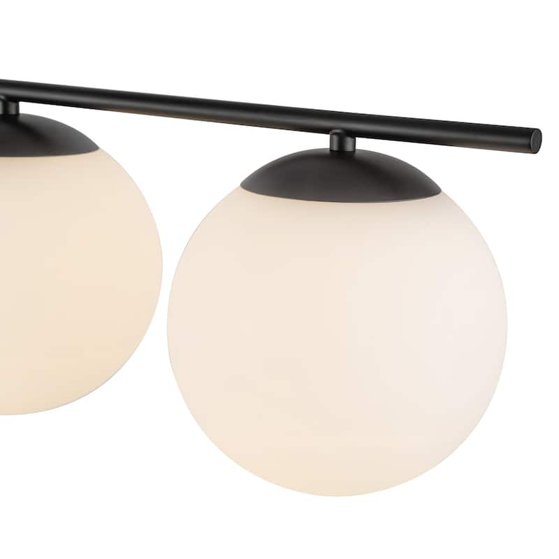 Alora Lighting LP421437 Zuri 4 Light 37" Wide Linear Chandelier with
