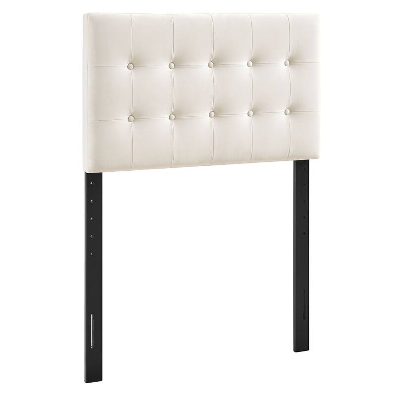 Emily Biscuit Tufted Performance Velvet Headboard