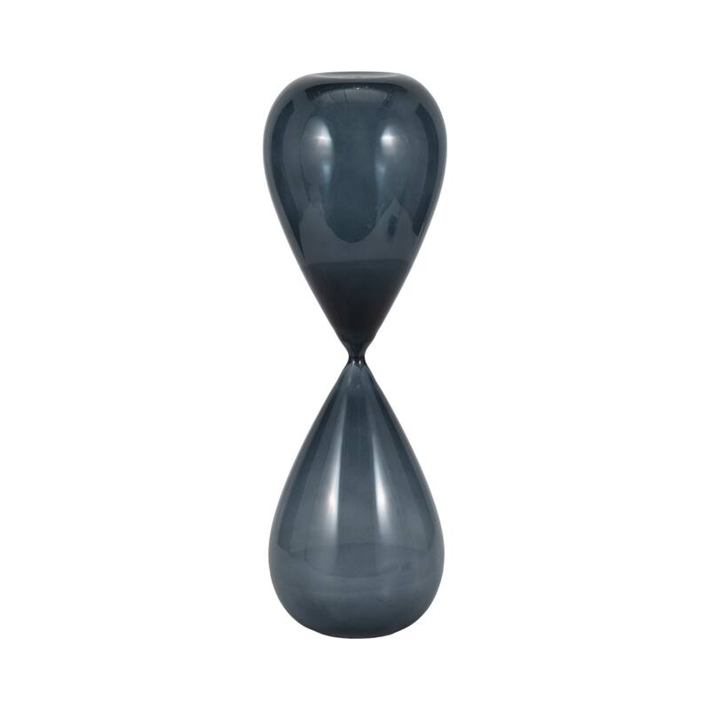 Contemporary Hourglass Sculpture for Home Decor - Stylish Decorative Object