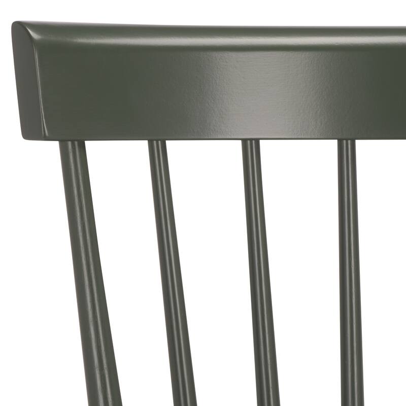 SAFAVIEH Biddie 24-inch Spindle Farmhouse Counter Stool (Set of 2) - 20" W x 21" D x 39" H - 20"W x 21"D x 39"H